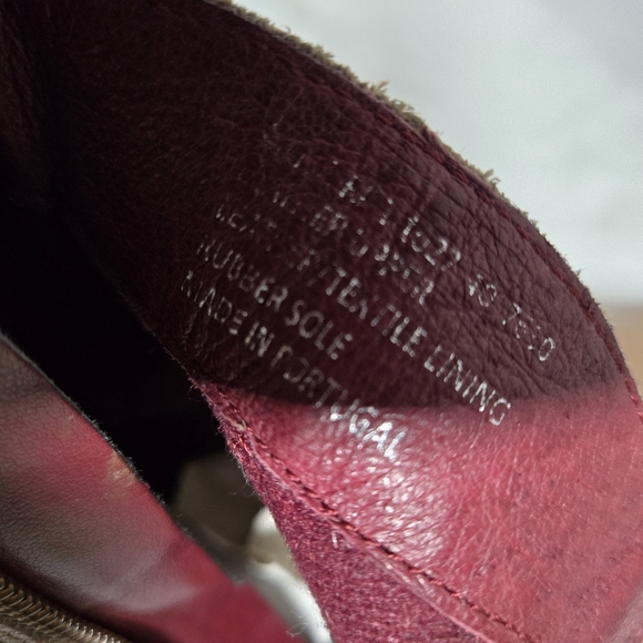 Umberto Raffini Brown Ankle Boots - EUC size EU 40 / US 9 - 9.5 - Picture 7 of 8